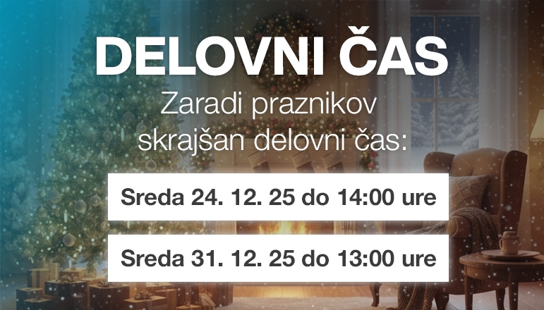 Delovni čas med prazniki