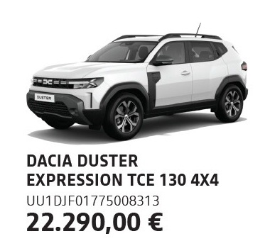 Dacia Duster Expression