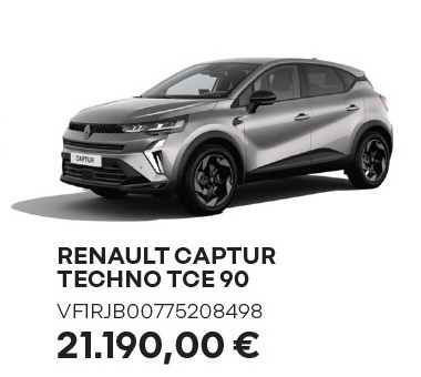 Renault Captur Techno